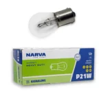 Автомобільна лампа NARVA  P21W BA15s 24V 21W 17644