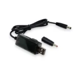 Кабель USB-DC для роутера 9V/12V с переключателем. USB преобразователь напряжения DC от 5 до 9-12V - Зображення 3