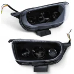 Світлодіодні протитуманні фари LED ПТФ Volkswagen Transporter T4 3 лінзи Метал - Зображення 9