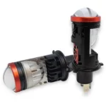 Світлодіодна лінза Bi-led H4 Y5MT Mini 6000K 10000Lm 9-16V - Зображення 4