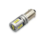 Світлодіодна лампа T4W BA9S 15SMD 2016 12 V з обманкою Біле світло