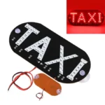 Табличка TAXI світлодіодна Червона