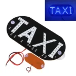 Табличка TAXI світлодіодна Синя