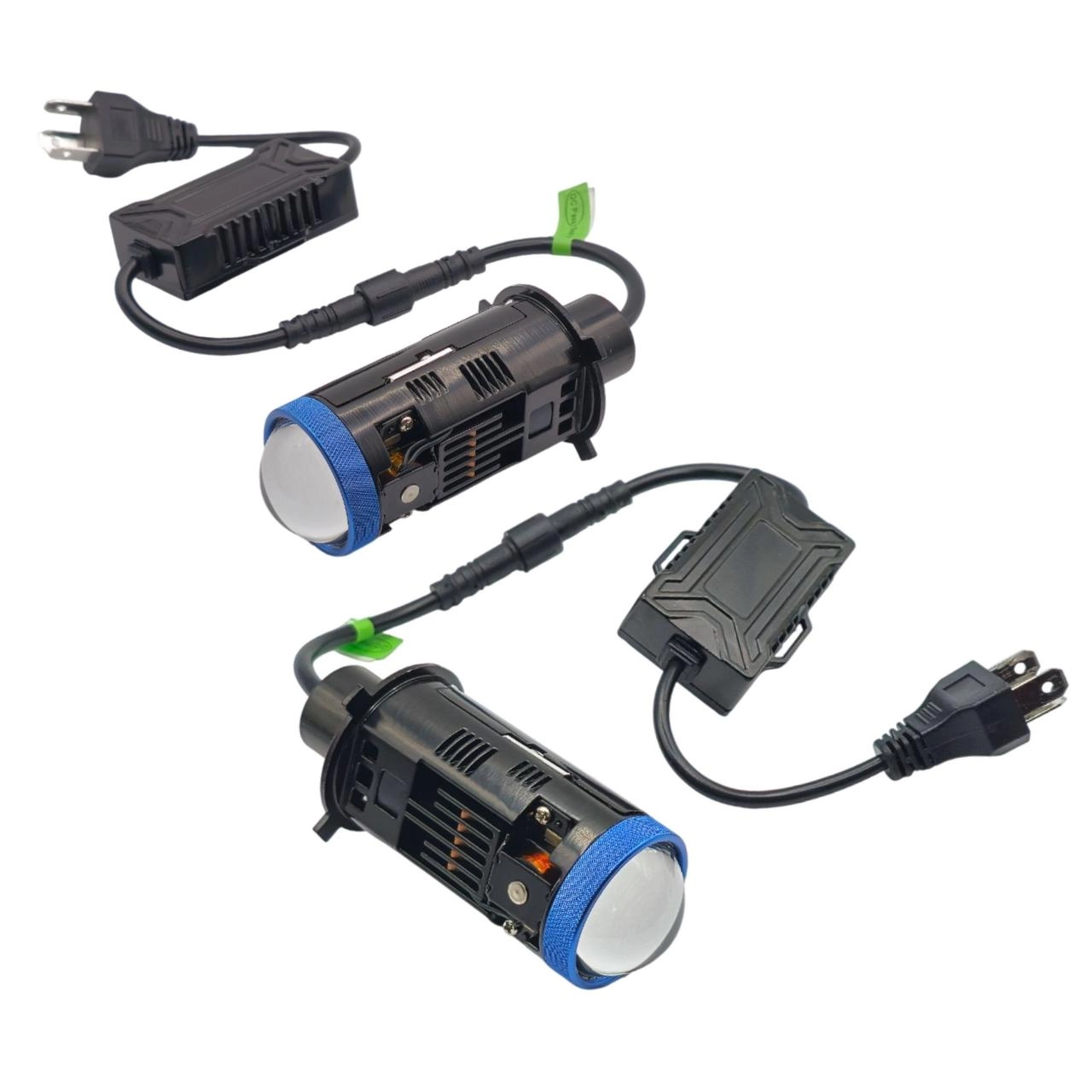 7118047836_komplekt-svitlodiodnih-mini Комплект світлодіодних mini лінз H4 6000K 17000Lm 9-16V - Зображення 1