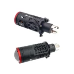 Комплект світлодіодних Mini лінз  H4 60W 6500K 12000Lm 11-18V - Зображення 3