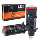 Комплект світлодіодних Mini лінз  H4 60W 6500K 12000Lm 11-18V