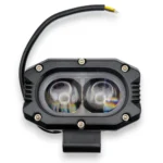 Світлодіодна протитуманна балка фара Led ВАЗ Priora, Газель з ангельськими очками габарит Білий/Жовтий - Зображення 8