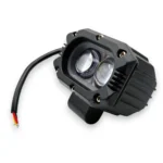 Світлодіодна протитуманна балка фара Led ВАЗ Priora, Газель з ангельськими очками габарит Білий/Жовтий - Зображення 7