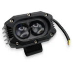 Світлодіодна протитуманна балка фара Led ВАЗ Priora, Газель з ангельськими очками габарит Білий/Жовтий - Зображення 9