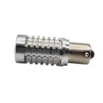 Світлодіодна лампа 1156 BA15s P21W 57 SMD 2835 з обманкою Жовте світло - Зображення 2