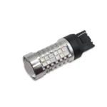 Світлодіодна лампа 7440 T20 W21W 57 SMD 2835 з обманкою Жовте світло - Зображення 4