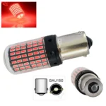 Світлодіодна лампа 12 1156 BAU15S 144SMD 3014 ST RED зі зміщенням 150° - Зображення 2