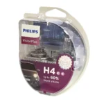 Галогенна автолампа PHILIPS H4 VisionPlus 12342VPS2  +60% - Зображення 5