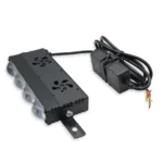Двоколірні світлодіодні додаткові фари 4 LED Lens 9-32V 120W Ближне Дальне Білий Жовтий - Зображення 2
