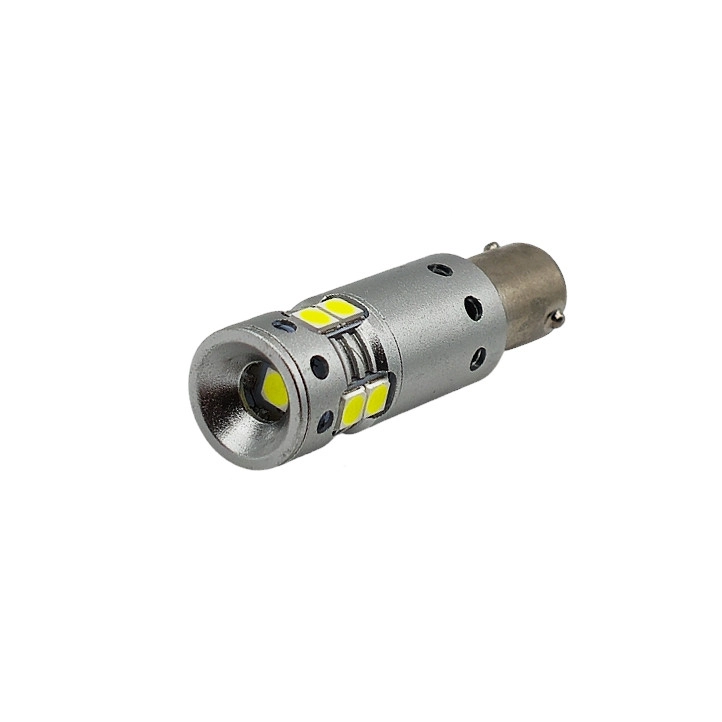 7261546521_avtomobilna-svitodiodna-lampa Автомобільна світодіодна лампа LED з цоколем BAX9S H6W 9SMD 3030 зміщення 150° - Зображення 1