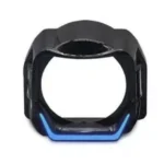 Маска для лінз чорна LED Angel Eyes 1,5/1,8 дюйма з світлодіодними Блакитними ангельськими очима комплект - Зображення 8