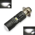 Світлодіодна лампа LED Motorcycle цоколь P15D для мотоцикла 3SMD 1860 28W 12V Ближне Дальне Біле світло