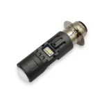Світлодіодна лампа LED Motorcycle цоколь P15D для мотоцикла 3SMD 1860 28W 12V Ближне Дальне Біле світло - Зображення 3