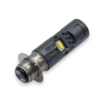 Двоколірна світлодіодна лампа LED Motorcycle цоколь P15D для мотоцикла 3SMD 1860 28W 9-96V Ближне Дальне Біле Жовте світло - Зображення 2