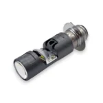 Двоколірна світлодіодна лампа LED Motorcycle цоколь P15D для мотоцикла 3SMD 1860 28W 9-96V Ближне Дальне Біле Жовте світло - Зображення 5
