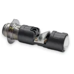 Двоколірна світлодіодна лампа LED Motorcycle цоколь P15D для мотоцикла 3SMD 1860 28W 9-96V Ближне Дальне Біле Жовте світло - Зображення 7