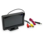 Автомонітор LCD 4.3'' для двох камер, монітор автомобільний для камери заднього виду - Зображення 4