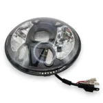Універсальні світлодіодні led фари 7 дюймів Led DRL LED фари оптика Ніва Ваз Газ Ваз Honda 2101 ДХО DRL Біле Жовте світло - Зображення 8