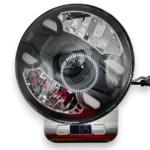 Універсальні світлодіодні led фари 7 дюймів Led DRL LED фари оптика Ніва Ваз Газ Ваз Honda 2101 ДХО DRL Біле Жовте світло - Зображення 9