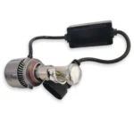 Світлодіодні міні лінзи Led HB3 MINILENZ 8SMD CSP 8000Lm  вентилятор комплект - Зображення 5