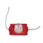 Світлодіодний модуль 1SMD 3030 Plastic IP65 (loose lens) 12V Червоний - Зображення 4