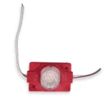 Світлодіодний модуль 1SMD 3030 Plastic IP65 (loose lens) 12V Червоний - Зображення 5