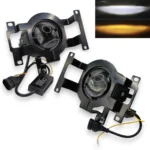 Протитуманні фари  Лінза 12-48V HYUNDAI Tucson 2004-2013 А1 (з азотною капсулою) Біле Жовте світло комплект