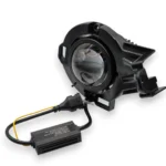 Двоколірні протитуманні фари Led лінзи 12-48V NISSAN JUKE 12-14  А1 (з азотною капсулою ) Біле Жовте світло - Зображення 3