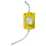Світлодіодний модуль 1SMD 3030 Plastic IP65 (loose lens) 12V Жовтий - Зображення 2