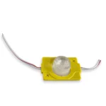 Світлодіодний модуль 1SMD 3030 Plastic IP65 (loose lens) 12V Жовтий - Зображення 4