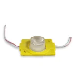 Світлодіодний модуль 1SMD 3030 Plastic IP65 (loose lens) 12V Жовтий