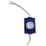 Світлодіодний модуль 1SMD 3030 Plastic IP67 (loose lens) 12V Синій - Зображення 3