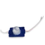Світлодіодний модуль 1SMD 3030 Plastic IP67 (loose lens) 12V Синій - Зображення 2