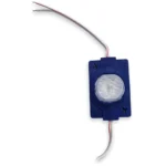 Світлодіодний модуль 1SMD 3030 Plastic IP67 (loose lens) 12V Синій - Зображення 4