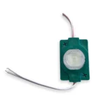 Світлодіодний модуль 1SMD 3030 Plastic IP67 (loose lens) 12V Зелений - Зображення 4