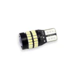 Світлодіодна лампа W5W 12-36V T10 36SMD/3014 1SMD/3030, з лінзою Canbus, Біла 1шт. - Зображення 5