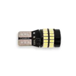 Світлодіодна лампа W5W 12-36V T10 36SMD/3014 1SMD/3030, з лінзою Canbus, Біла 1шт. - Зображення 3