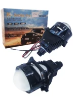 Комплект Бі лід лінз 3 дюйми з вентилятором GUANGFUDE K7 PRO Bi Led лінзи 3.00 5000К 15000Lm 160W 12V