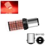 Світлодіодна лампа 12 1157 144SMD 3014 ST RED - Зображення 4