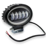 Світлодіодна противотуманная балка, додаткова фара 40W Led овальна з ангельським оком