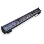 Світлодіодна балка, додаткова фара, led люстра 12 лінз 48 LED 120W 70 см Ближнє Біло-Жовте  світло - Зображення 6