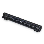 Світлодіодна балка, додаткова фара, led люстра 9 лінз 36LED 90W 53 см Ближнє Біло-Жовте  світло - Зображення 4