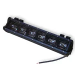 Світлодіодна балка, додаткова фара, led люстра 6 лінз 24LED 60W 37 см Біле Ближнє світло - Зображення 3