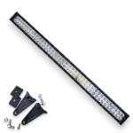 Світлодіодна панорамна балка, додаткова фара, led люстра 80LED 240W 106 см Комбінована вигнута Біле світло - Зображення 5