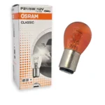 Галогенна лампа Osram P21/5W BAY15d Classic 7528Y ECE R37 12V 21W FS - Зображення 6